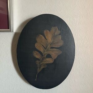 Target Oval shape wood decor